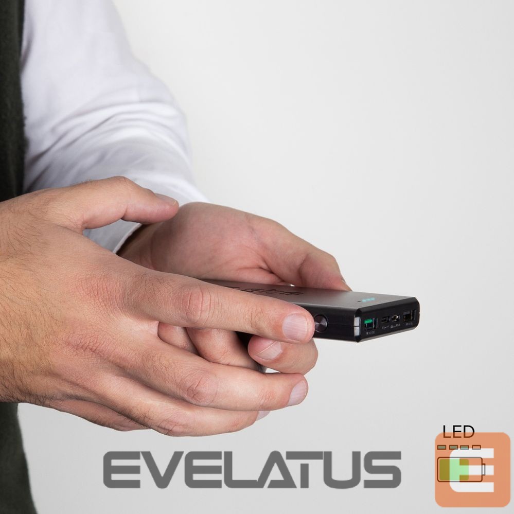 Väline aku SBS Powerbank SBS TTBB10000FASTPD20K 10000 mAh 20W with Power Delivery - black