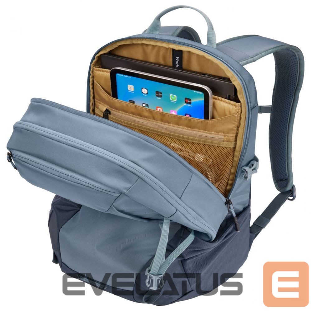 Nešiojamojo kompiuterio krepšys Thule EnRoute Backpack 23L - Pond Gray/Dark Slate
