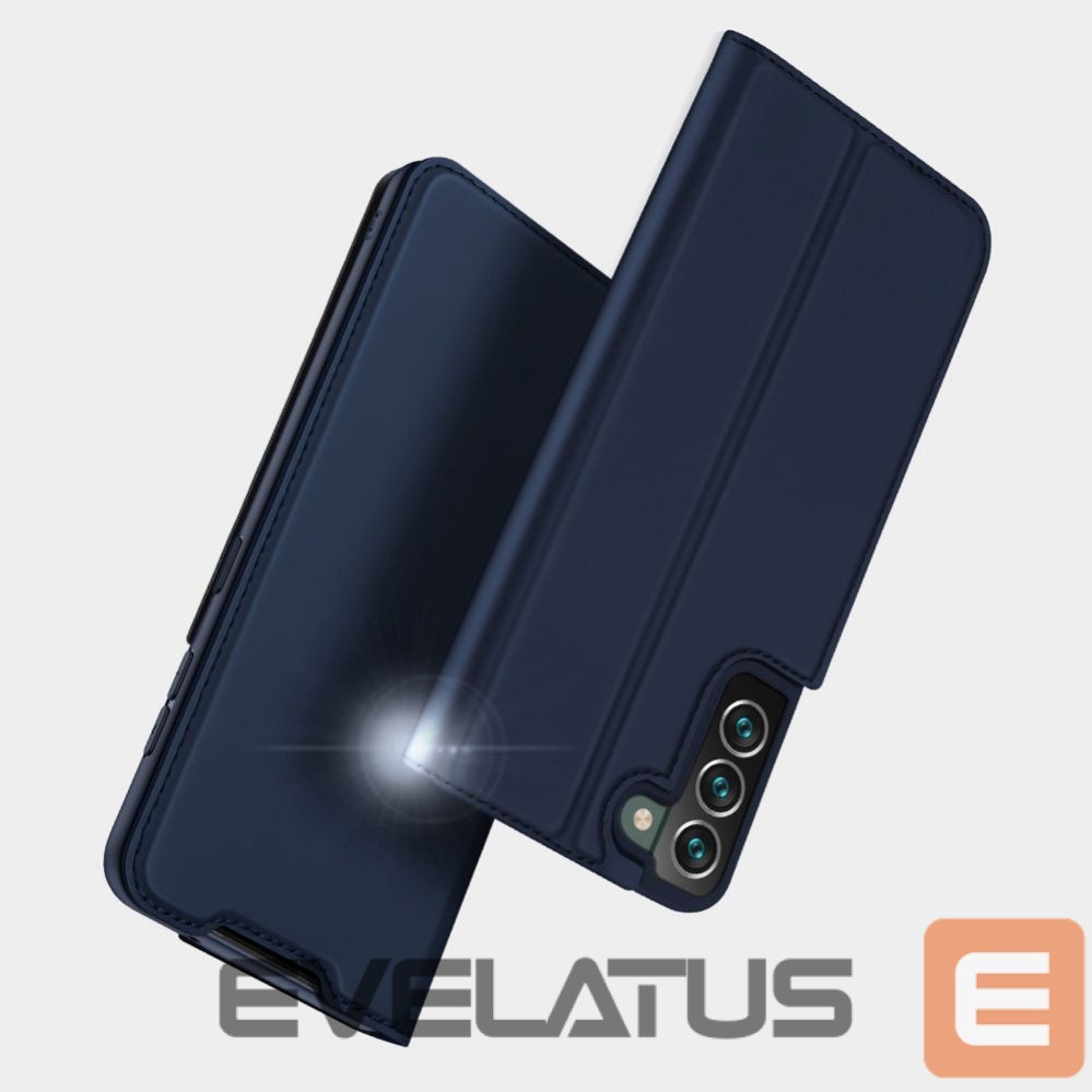 Aizmugurējais vāciņš Dux Ducis Dux Ducis Skin Pro Holster Cover Flip Cover for Samsung Galaxy S22 + (S22 Plus) gold