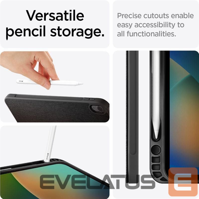 Back panel cover Spigen Black