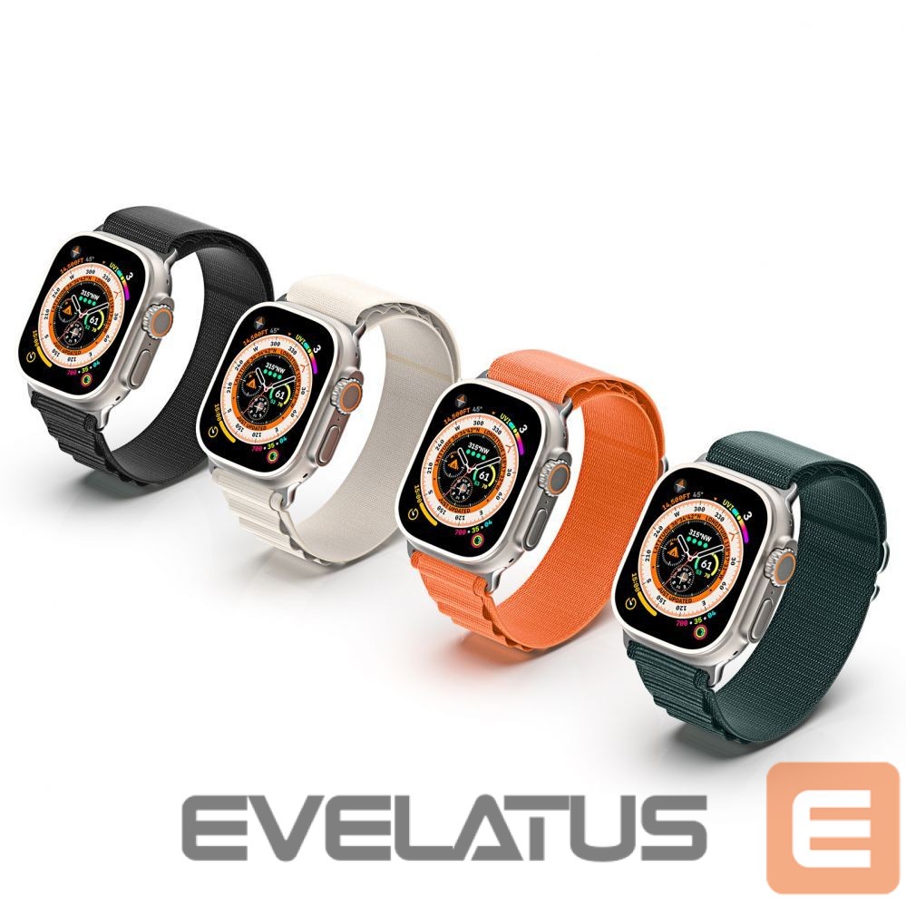 Strap Dux Ducis Sport strap with buckle for Apple Watch 9 / 8 / 7 / 6 / SE / 5 / 4 / 3 / 2 / 1 (41, 40, 38 mm) Dux Ducis Strap GS Version - green Green