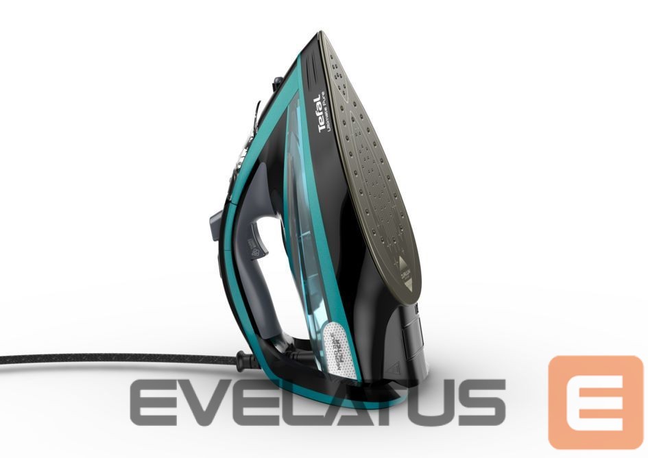 Triikrauad TEFAL | Ultimate Pure FV9844E0 | Steam Iron | 3200 W | Water tank capacity 350 ml | Continuous steam 60 g/min | Steam boost performance 250 g/min | Blue/Black