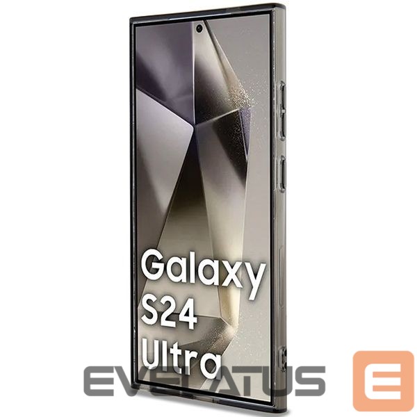 Aizmugurējais vāciņš Karl Lagerfeld Karl Lagerfeld IML Ikonik MagSafe Case for Samsung Galaxy S24 Ultra - Black