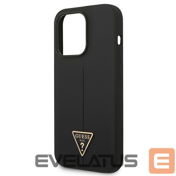 Tagakaaned Guess Guess GUHCP14XSLTGK iPhone 14 Pro Max 6.7" black/black hardcase Silicone Triangle
