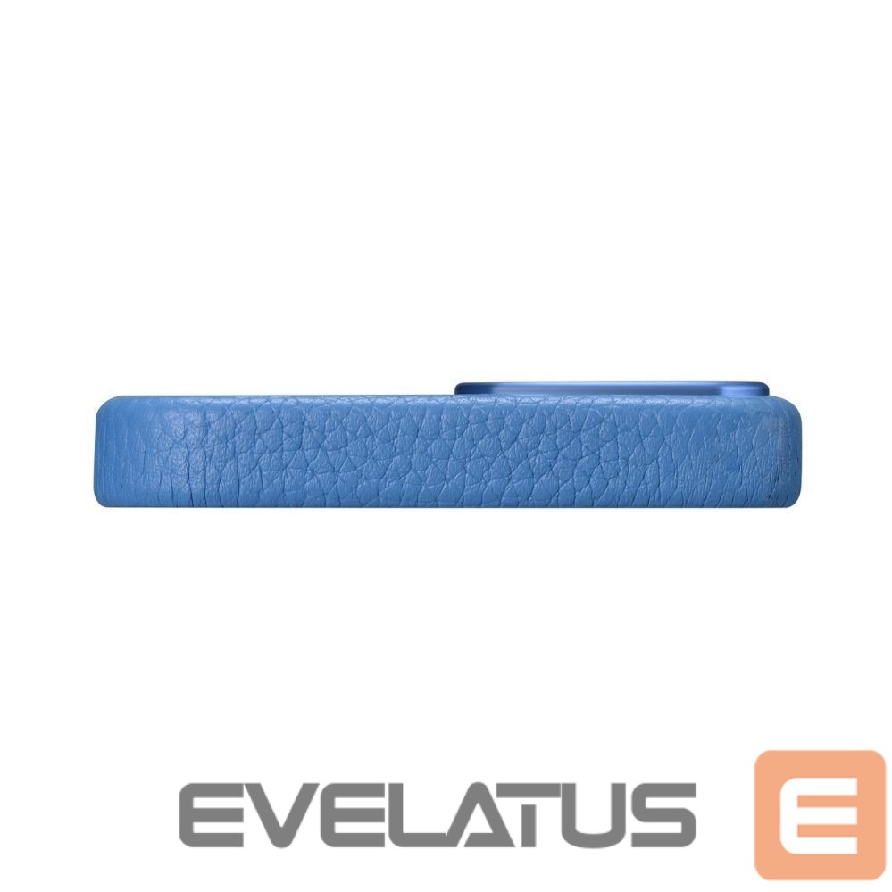 Tagakaaned iCarer iCarer Litchi Premium Leather Case iPhone 14 Pro Magnetic Leather Case with MagSafe Light Blue (WMI14220710-LB)