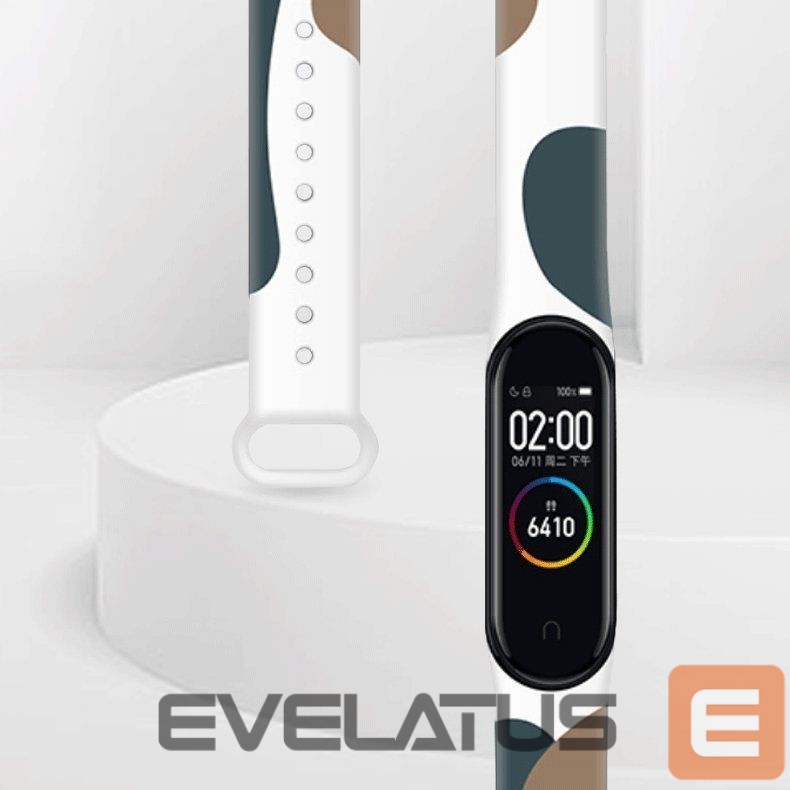 Strap Hurtel Strap Moro Wristband for Xiaomi Mi Band 6 / Mi Band 5 Silicone Strap Camo Watch Bracelet (12)