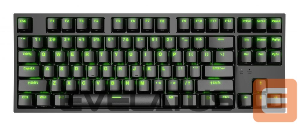 Arvuti klaviatuur Genesis Mechanical Gaming Keyboard THOR 404 TKL RGB Mechanical Gaming Keyboard Wired US Gateron Yellow Pro USB Type-A 1005 g