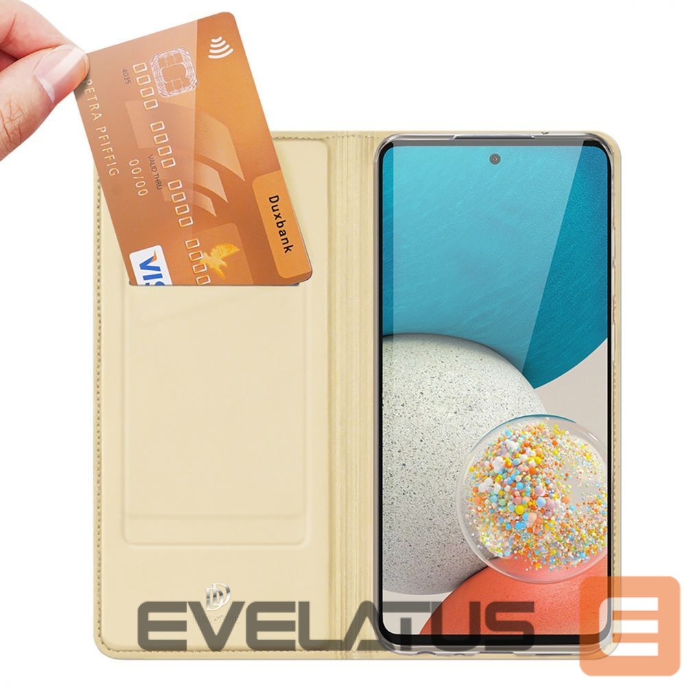 Tagakaaned Dux Ducis Dux Ducis Skin Pro Holster Cover Flip Cover for Samsung Galaxy A73 gold