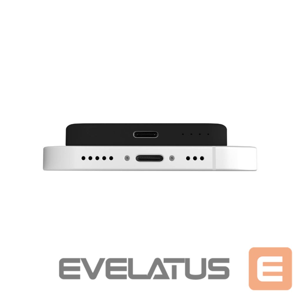 Ārējais akumulators Puro Elektrik Puro Mini Power Mag 4200mAh Power Bank with MagSafe USB-C - Black