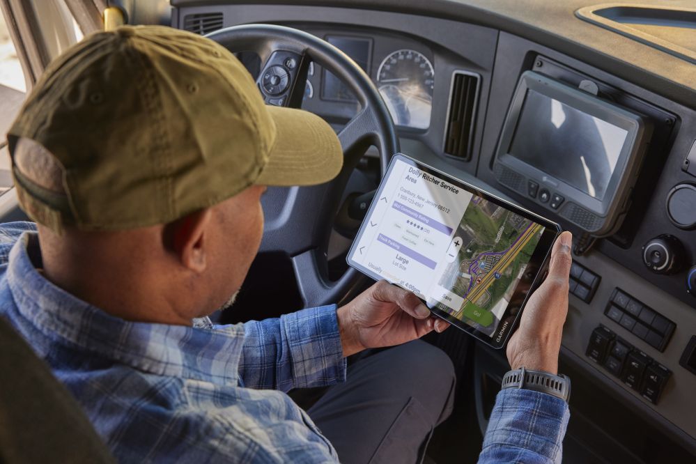 Car navigation Garmin dezl LGV820 8″ GPS Truck Sat Nav