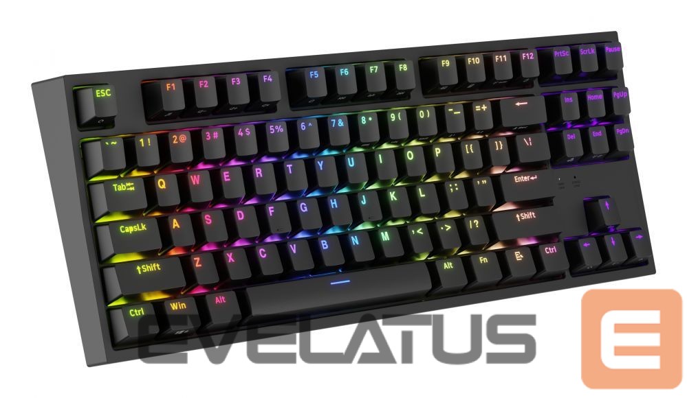 Computer keyboard Genesis Mechanical Gaming Keyboard THOR 404 TKL RGB Mechanical Gaming Keyboard Wired US Kailh Box Brown V2 USB Type-A 1005 g