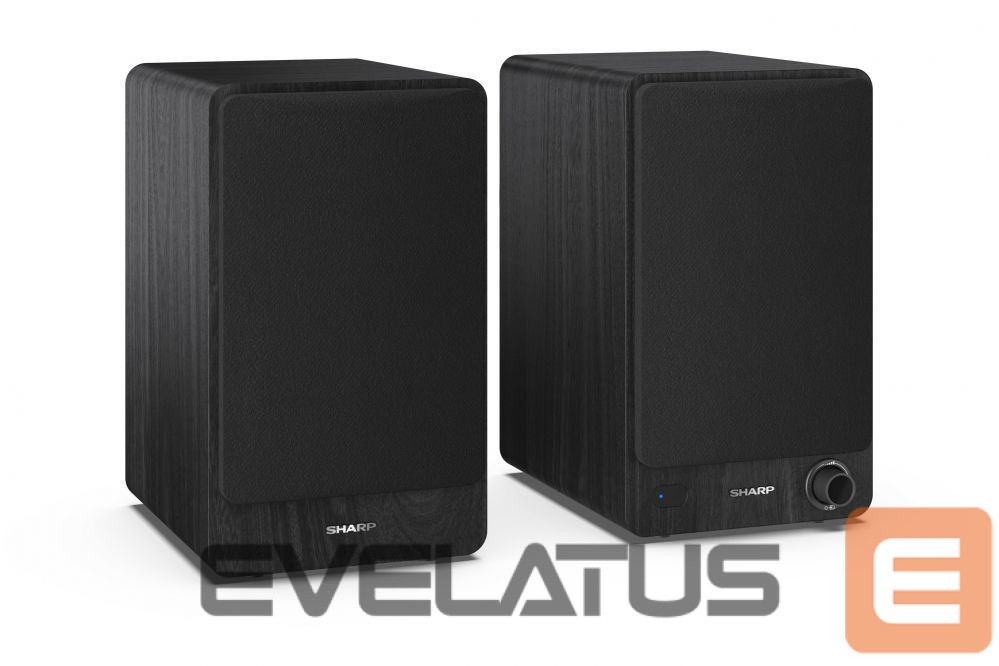 Arvutikõlarid Sharp CP-SS30 Bookshelf Speakers, Black