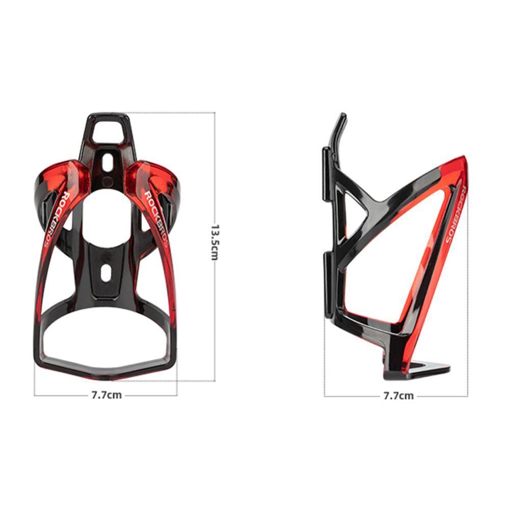 Bicycle accessory Rockbros Rockbros FK338 bicycle holder for water bottle - black and red