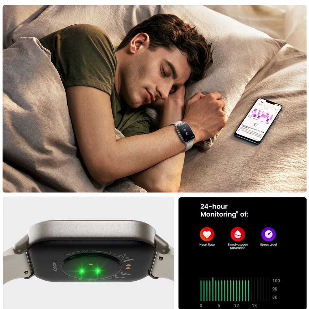 Nutikell Joyroom Joyroom Fit-Life JR-FT3S smartwatch with call answering function - titanium color