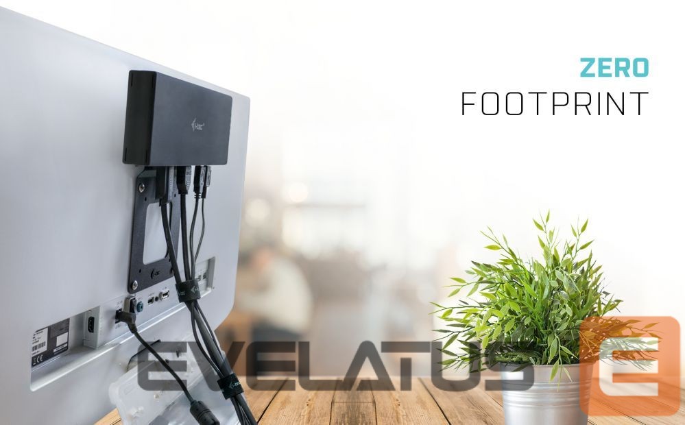 Computer accessories I-TEC I-TEC USB-C Quattro Docking Station 85W