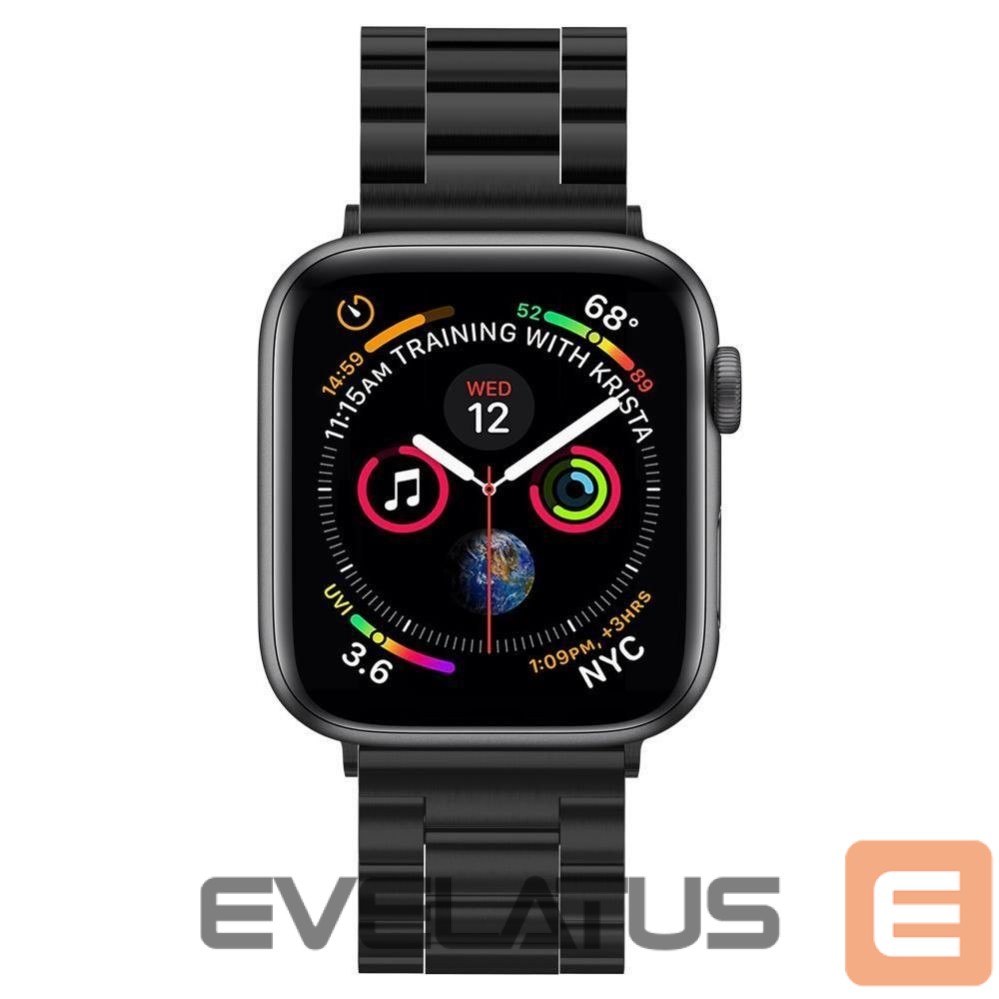 Strap Spigen Spigen Modern Fit Band for Apple Watch 4 / 5 / 6 / 7 / 8 / SE / Ultra (42/44/45/49 mm) - Black