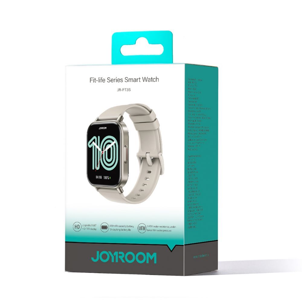 Nutikell Joyroom Joyroom Fit-Life JR-FT3S smartwatch with call answering function - titanium color