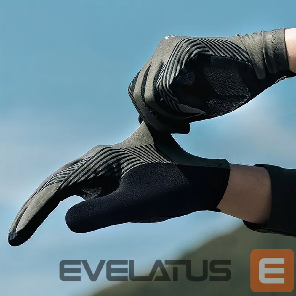 Bicycle accessory Rockbros Rockbros 16110006003 shock-absorbing cycling gloves size L - green and black