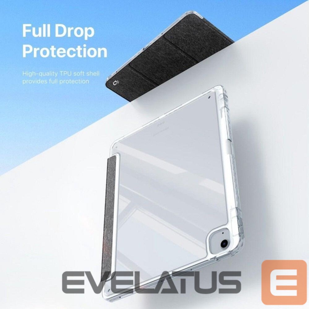 Kaaned Dux Ducis DUX DUCIS case UNID foldable with pencil storage for iPad Air 13 (2024) / Pad Pro 12.9 (2018/2020/2021/2022) black