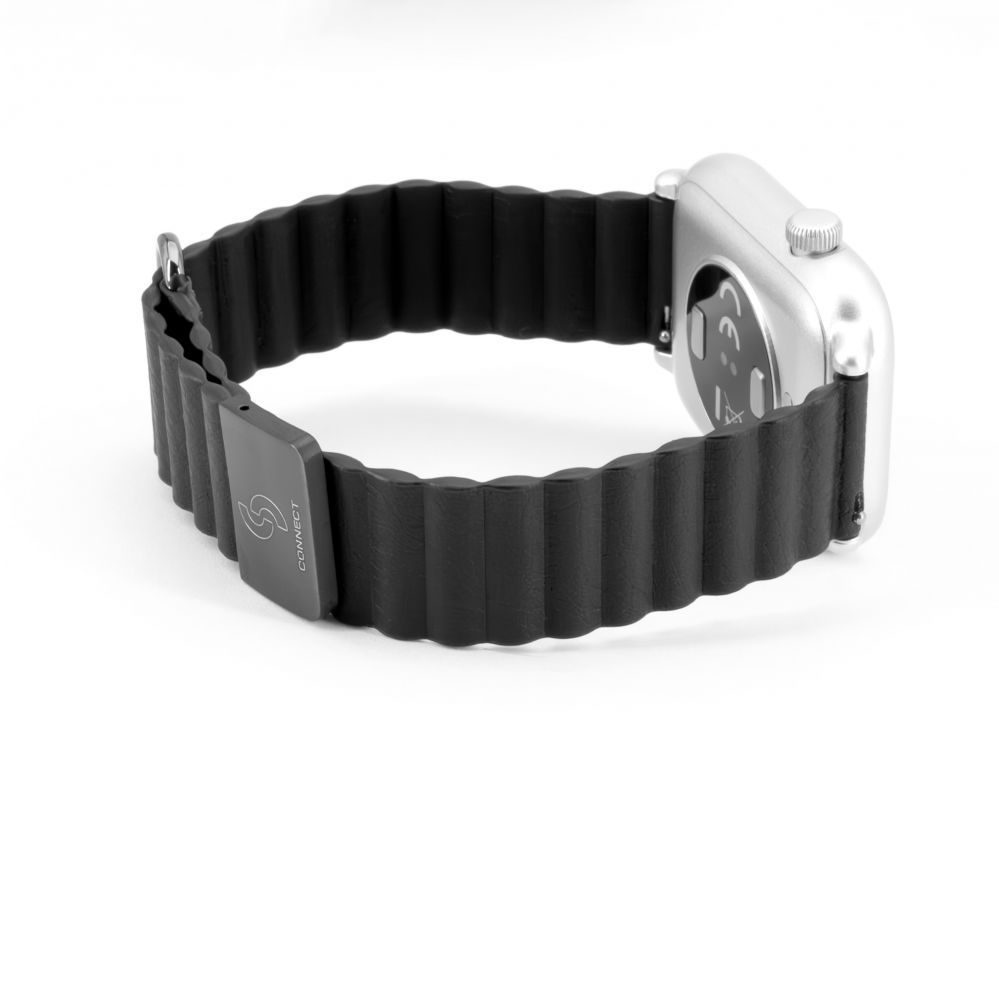 Rihm Connect 20mm Cortical back buckle magnetic suction Watch Straps (130mm M/L) Black
