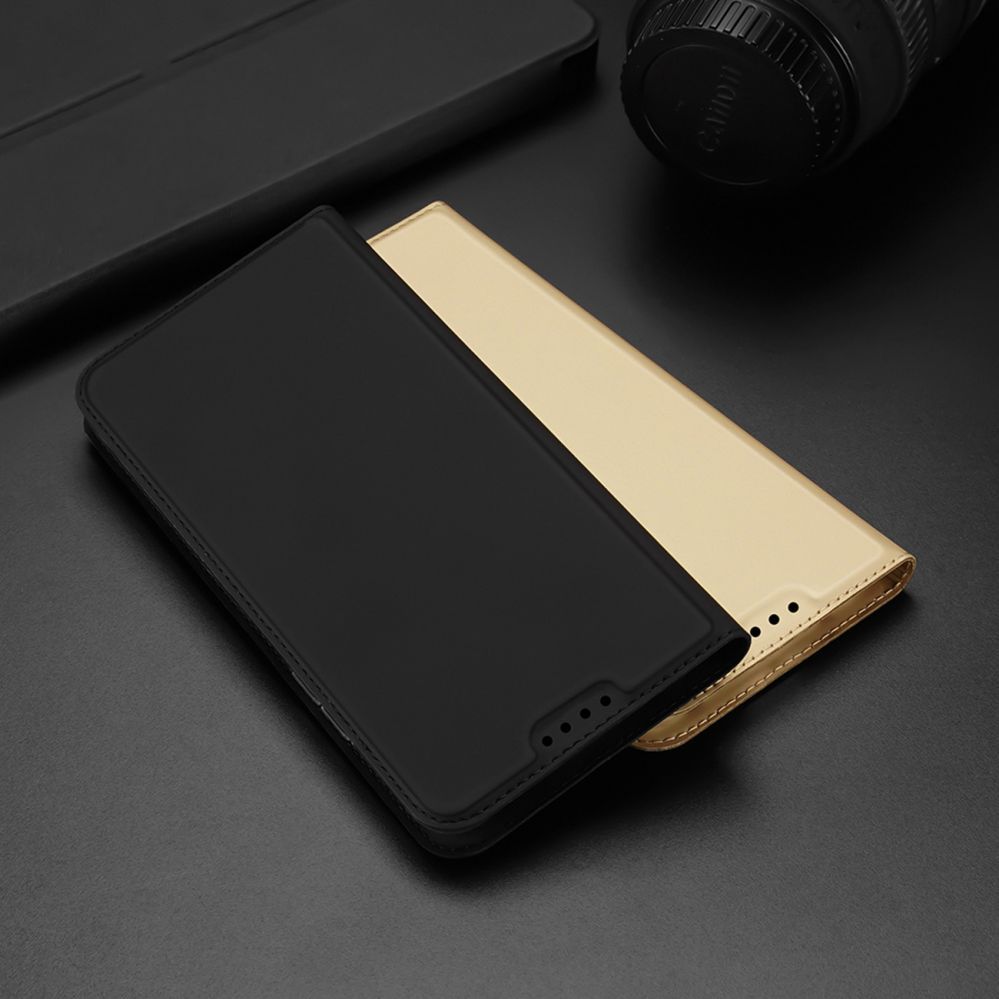 Tagakaaned Dux Ducis - Dux Ducis Skin Pro case for Oppo Reno 8 flip cover card wallet stand black