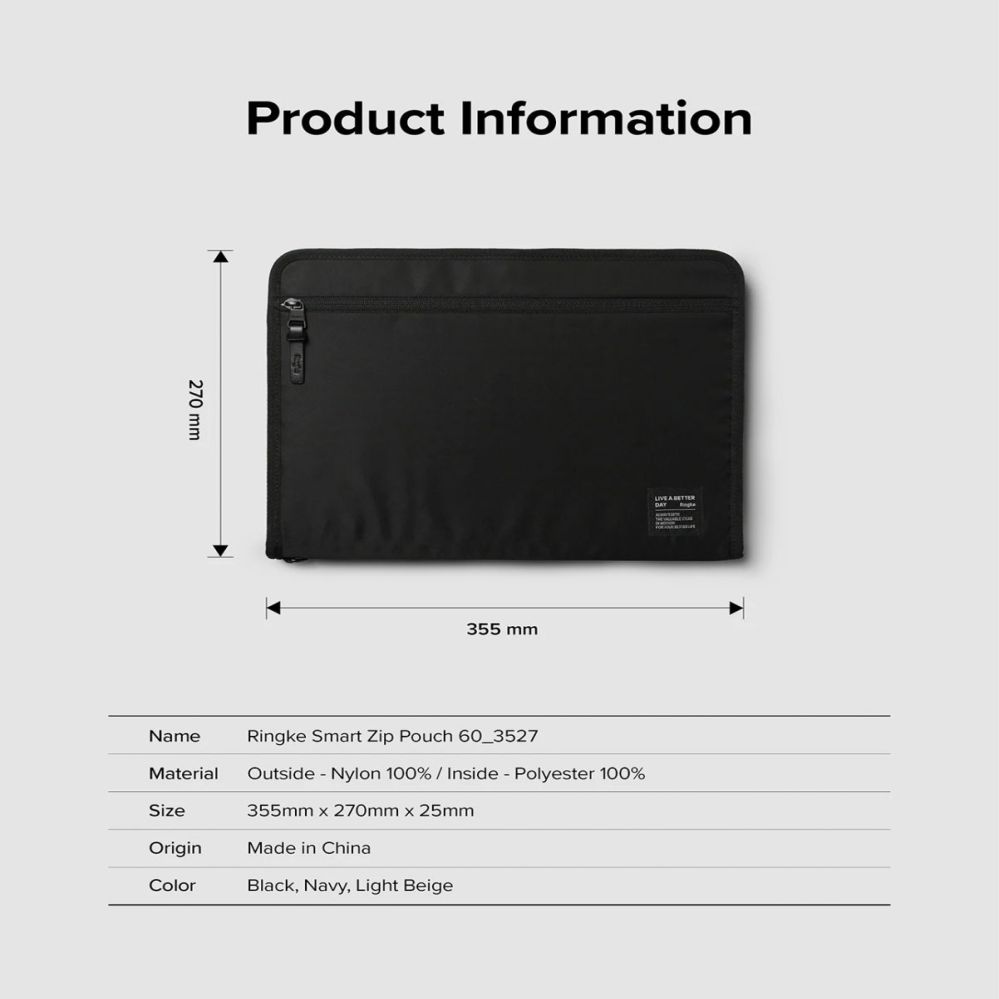 Sülearvuti kott Ringke Beige