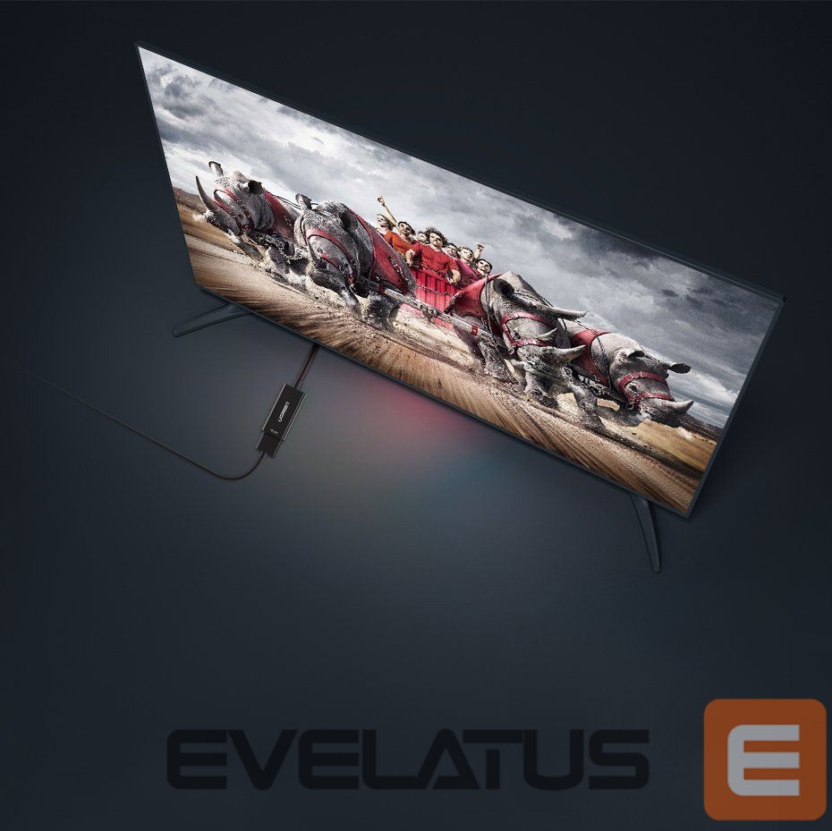 Kaabel Ugreen Cable from DisplayPort (Male) to HDMI (Female) (Unidirectional) 1080P 60Hz 12bit Black (40362)