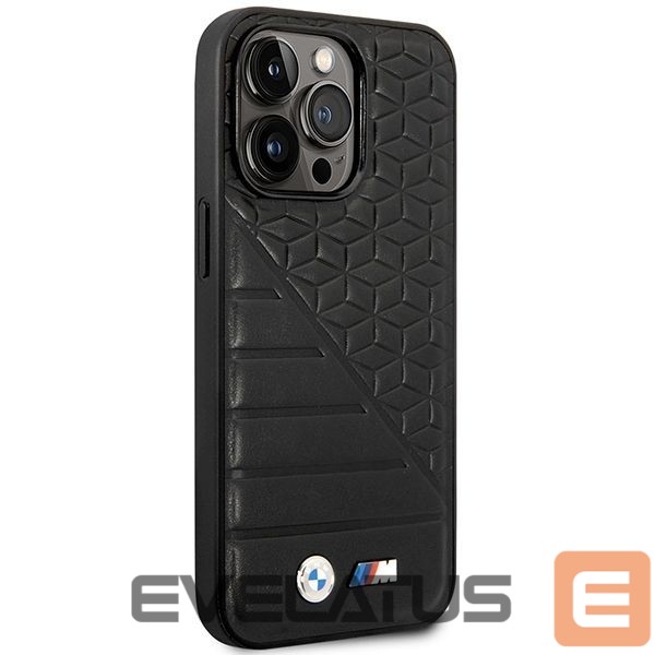 Aizmugurējais vāciņš BMW BMW Bi Pattern Case for iPhone 14 Pro 6.1" - Black