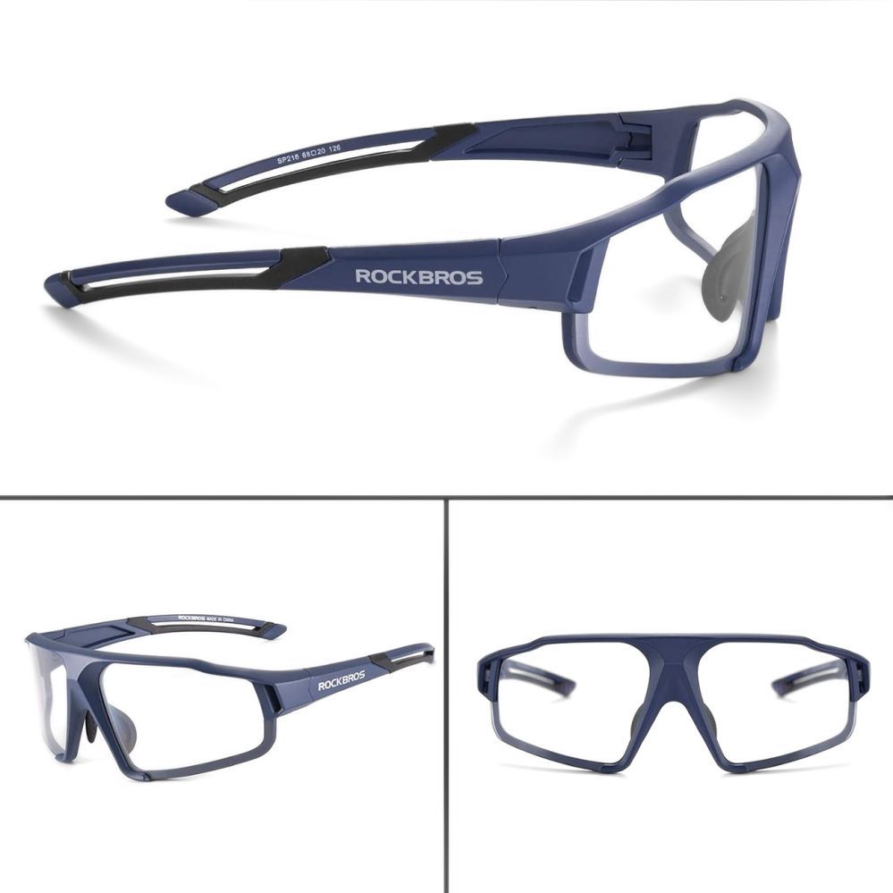 Teine toode Rockbros Rockbros SP216BL photochromic UV400 cycling glasses - blue