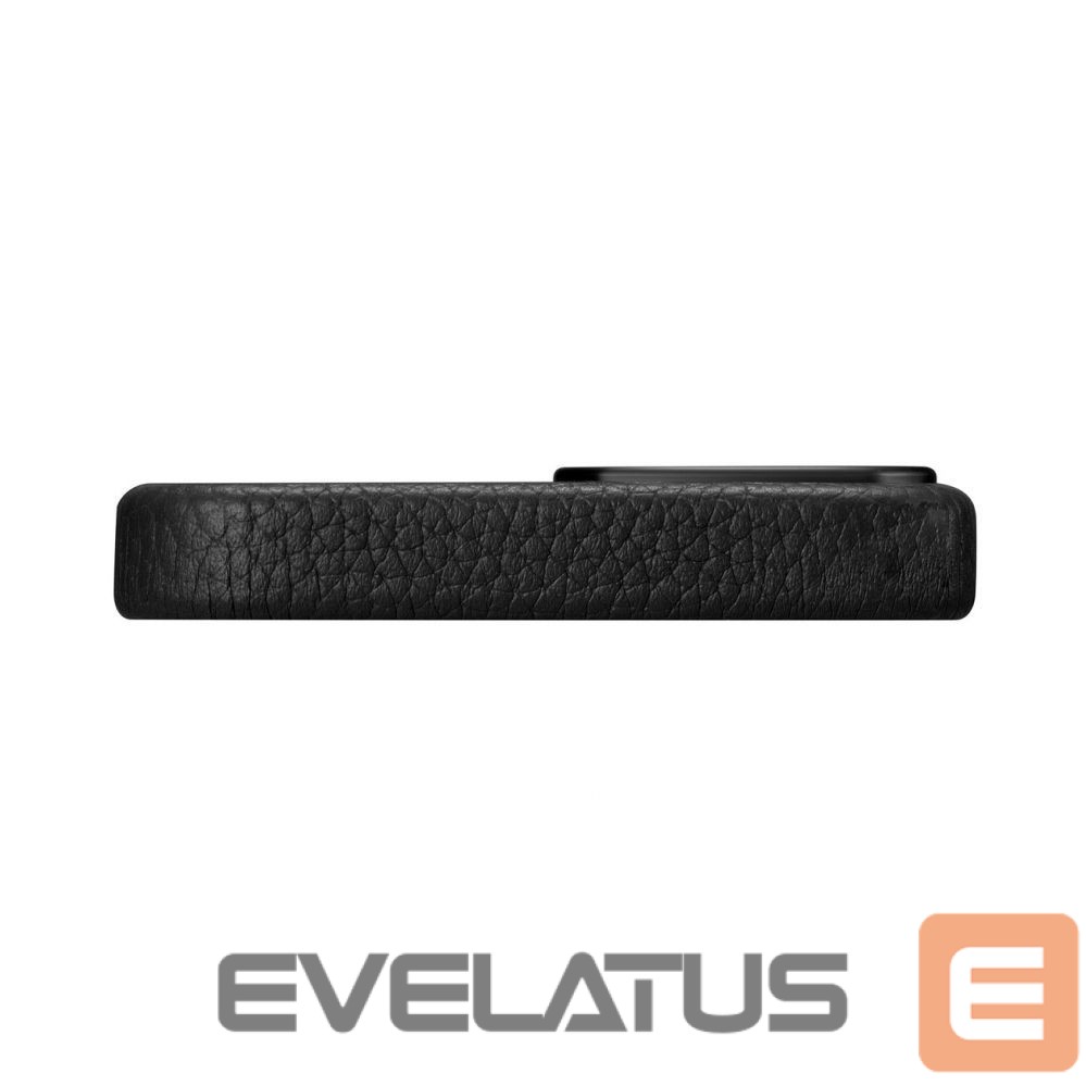 Tagakaaned iCarer iCarer Litchi Premium Leather Case iPhone 14 Plus Magnetic Leather Case with MagSafe Black (WMI14220711-BK)