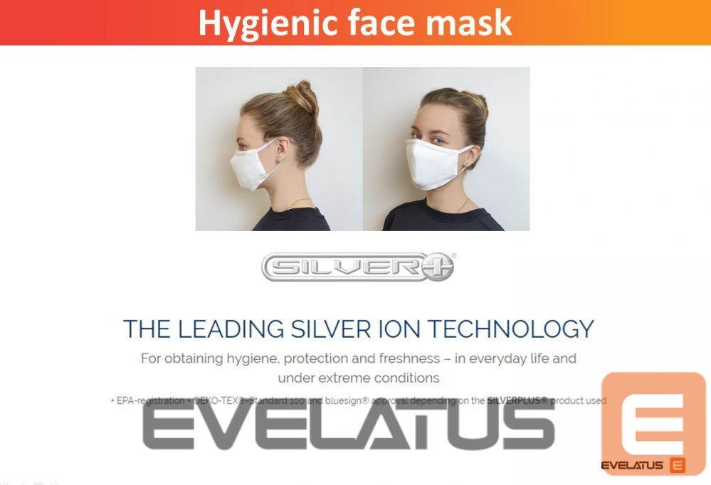 Näokaitse - Hygienic Face Mask 3 layer 100% cotton