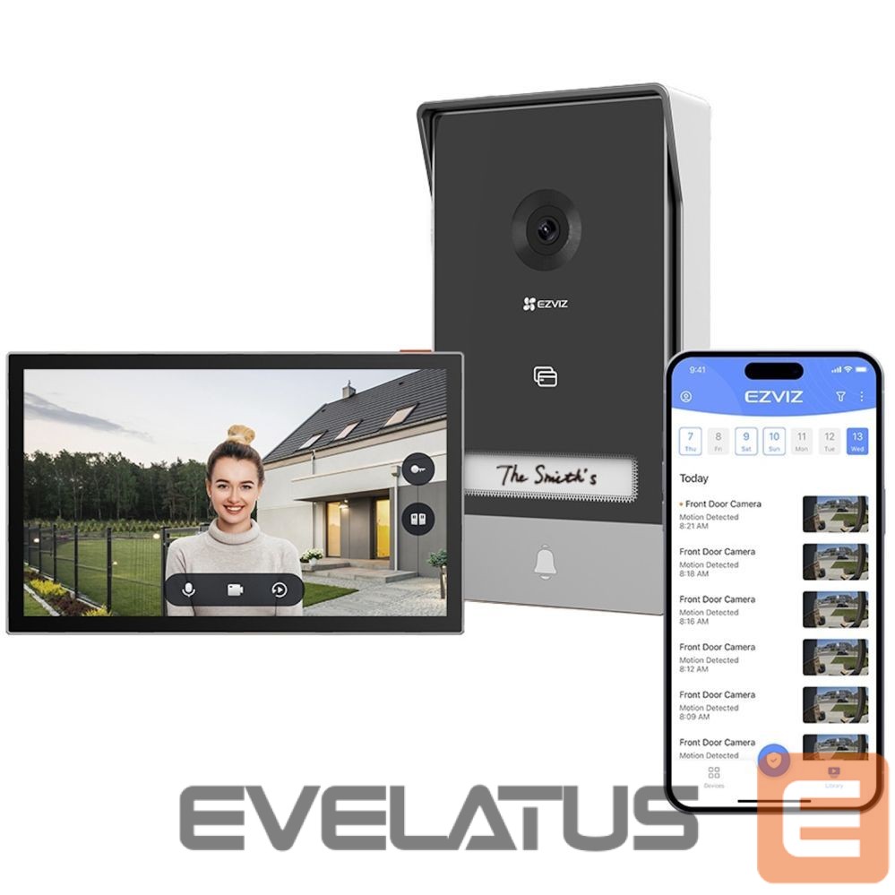 Viedierīce EZVIZ Smart home doorbell Image Sensor