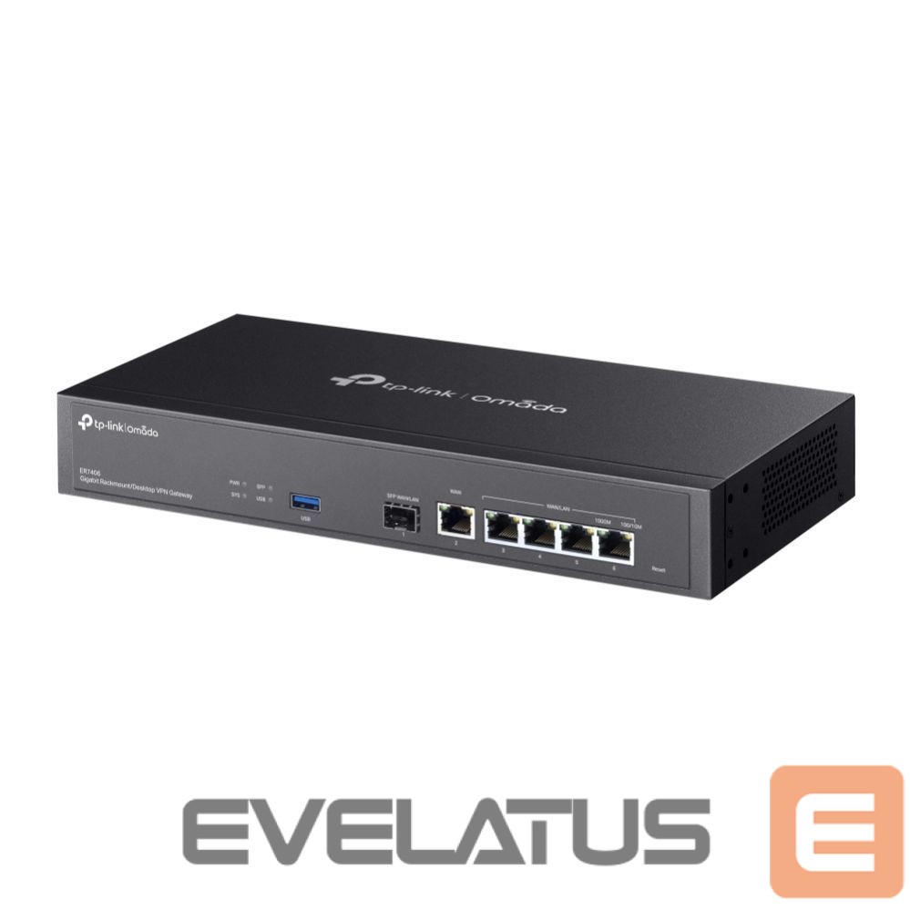 Ruuterid TP-Link NET ROUTER 1000M 6PORT VPN/OMADA ER7406