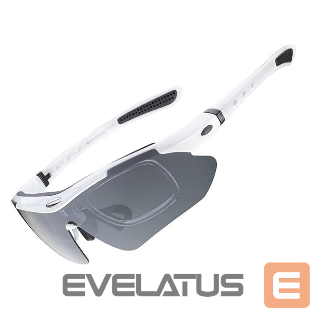 Jalgratta tarvik Rockbros Rockbros 10142 photochromic UV400 cycling glasses - white