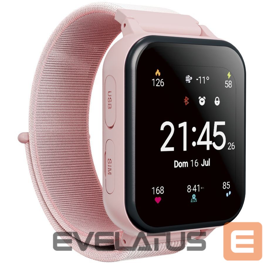 Nutikell Canyon CANYON kids watch Alfie KW-37 MP3 Study&Game Pink