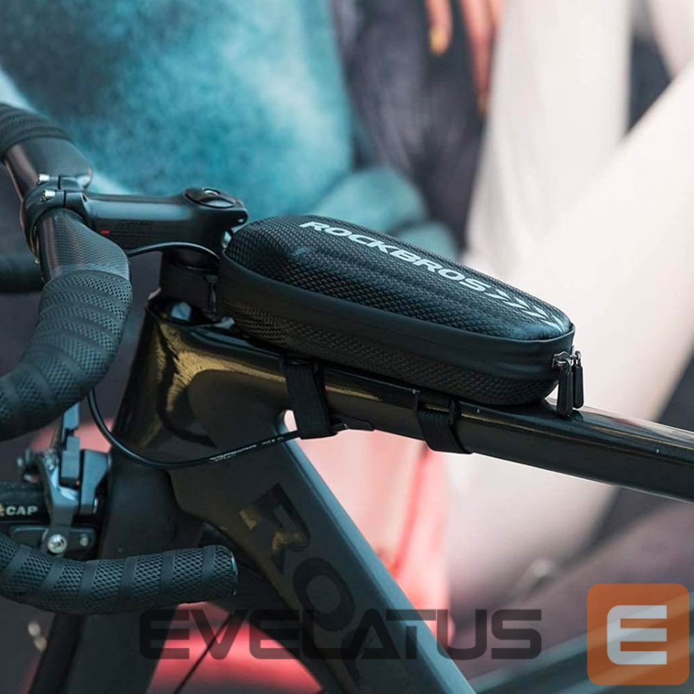 Jalgratta tarvik Rockbros Rockbros B60 waterproof bicycle bag for frame - black
