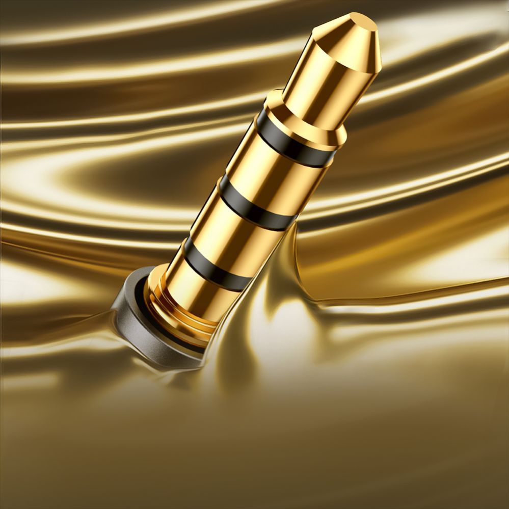 Üleminek Joyroom Joyroom stereo audio cable AUX 3.5 mm mini jack (male) - mini jack (female) 1.2 m black (SY-A09)