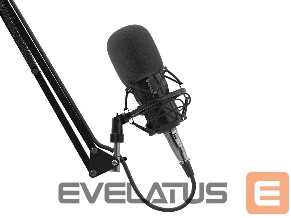 Cita datorprece Genesis Gaming Microphone Radium 300 Black, Wired