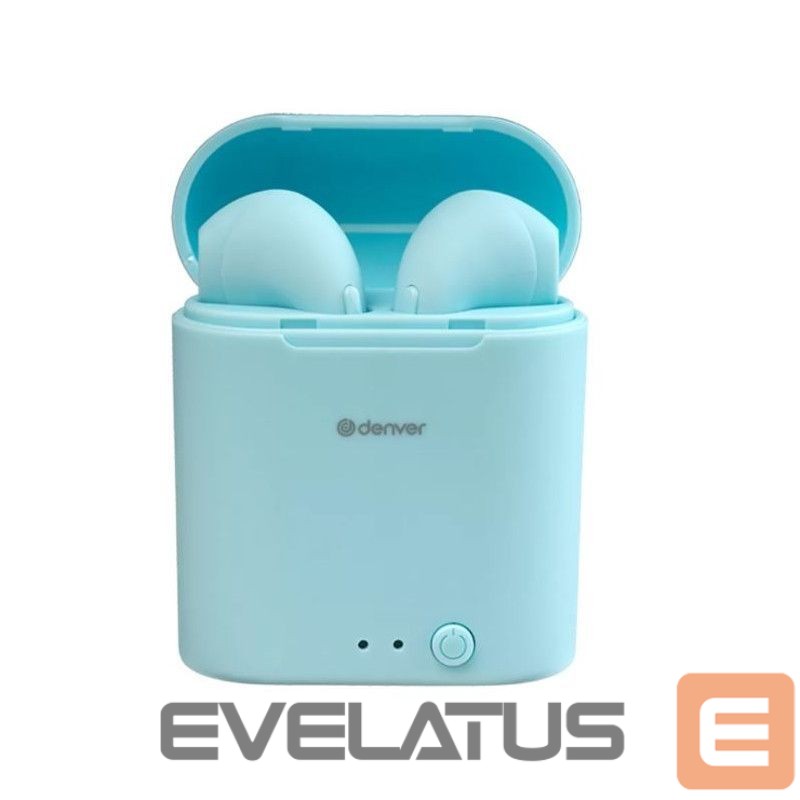 Bezvadu austiņas Denver TWE-46 Light Blue