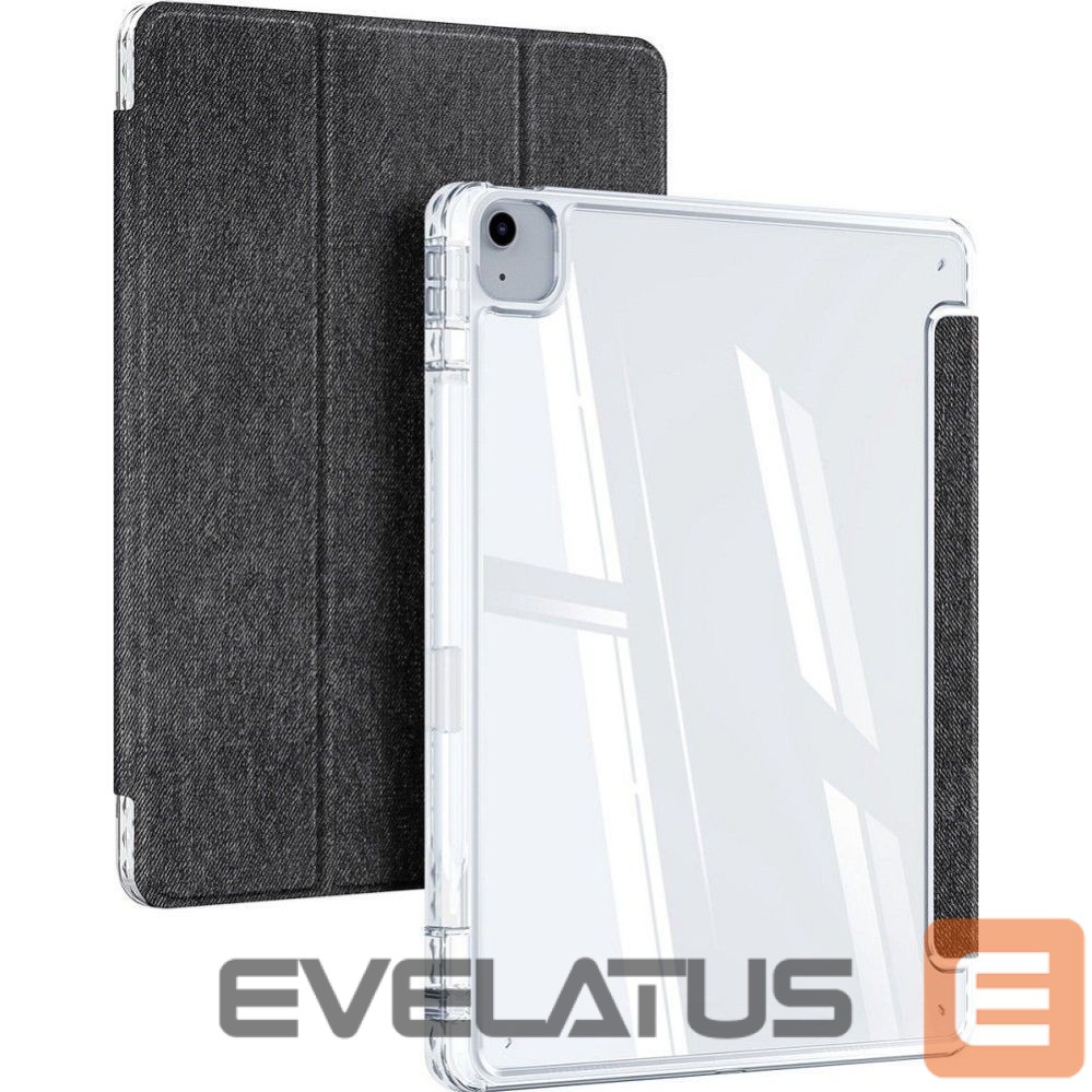 Kaaned Dux Ducis DUX DUCIS case UNID foldable with pencil storage for iPad Air 13 (2024) / Pad Pro 12.9 (2018/2020/2021/2022) black