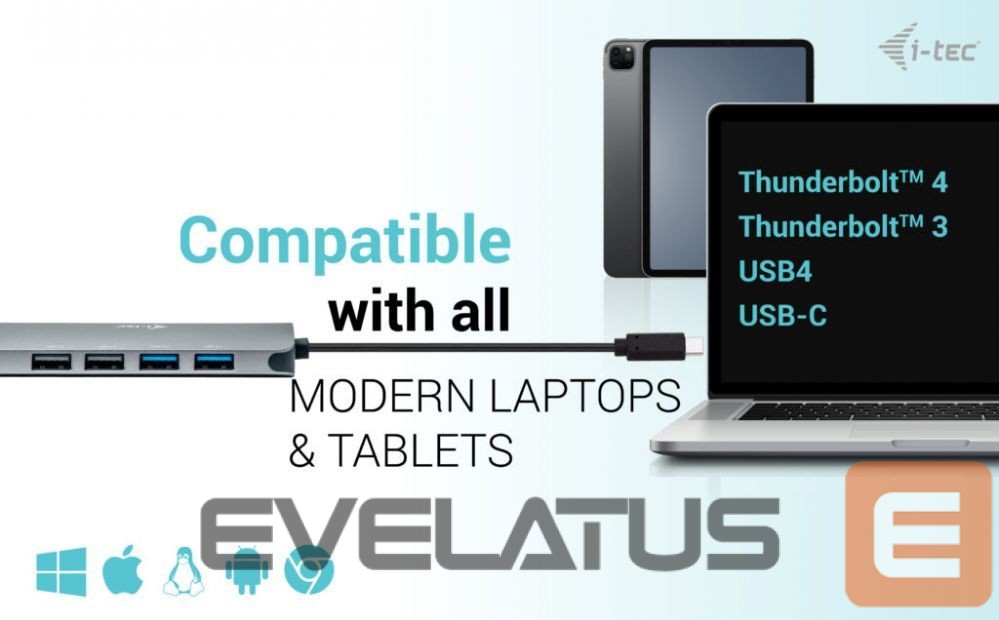 Аксессуары для компьютерной техники I-TEC I-TEC USB-C Metal Nano Dock 2x HDMI + PD