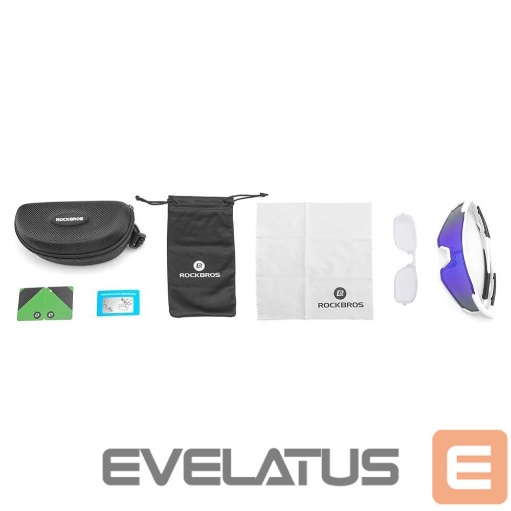 Jalgratta tarvik Rockbros Rockbros 10183 polarizing cycling glasses - blue