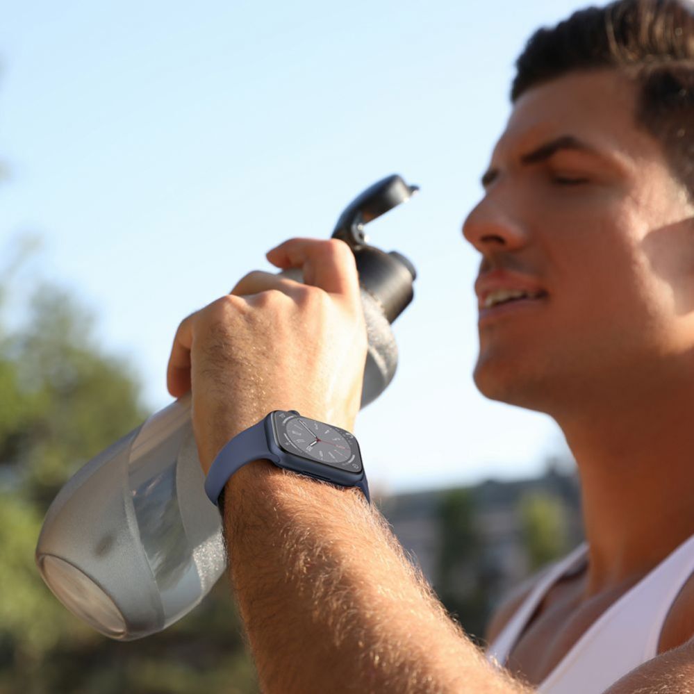 Rihm Tech-Protect Tech-Protect Silicone Strap for Apple Watch 4 / 5 / 6 / 7 / 8 / 9 / SE (38 / 40 / 41 mm) - Pink