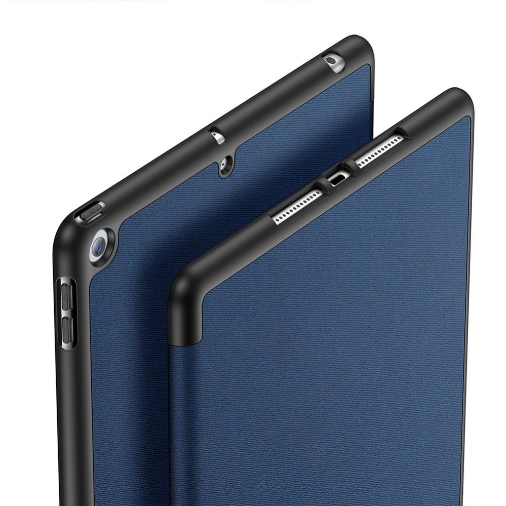 Back panel cover Dux Ducis Dux Ducis Domo case with flap and smart sleep for iPad 7 / 8 / 9 10.2'' - blue