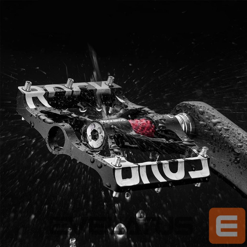 Jalgratta tarvik Rockbros Rockbros 37213071001 Aluminum Alloy Bicycle Pedal Set - Black