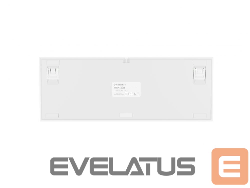 Arvuti klaviatuur Genesis Mechanical Gaming Keyboard THOR 404 TKL RGB Mechanical Gaming Keyboard Wired US Gateron Yellow Pro USB Type-A 1005 g