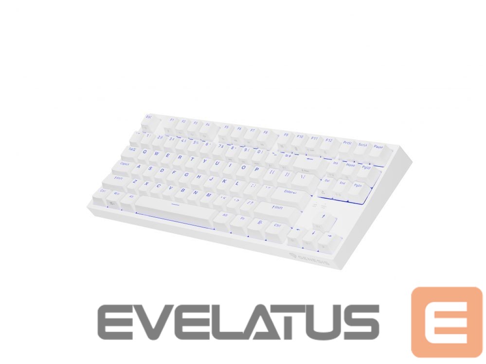 Arvuti klaviatuur Genesis Mechanical Gaming Keyboard THOR 404 TKL RGB Mechanical Gaming Keyboard Wired US Gateron Yellow Pro USB Type-A 1005 g