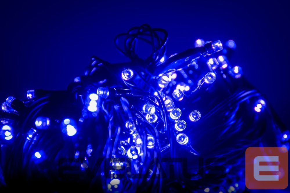 Sisevalgustid N/A Ziemassvētku lampiņu virtene 300LED RS-113 20m. Purple