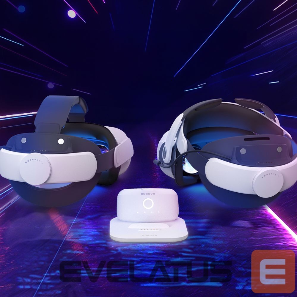 Other Computer Accessory BoboVR BoboVR BD2 charging station for BoboVR B2 external batteries + B2 battery - white