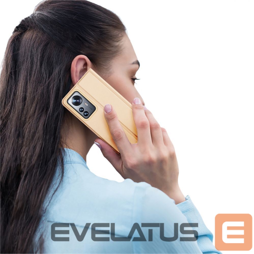 Back panel cover Dux Ducis Dux Ducis Skin Pro Holster Cover Flip Cover for Xiaomi 12 Pro gold